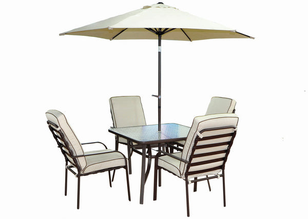 FURN IM JHF DINING SET 4+1+1 HYS-0033B