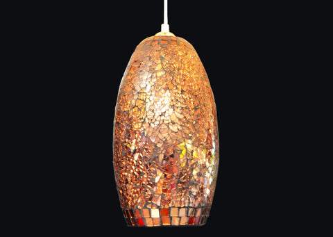 Chandelier B90007-1 Amber Gold