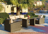 Ciara Rattan Sofa Set 3+1+1