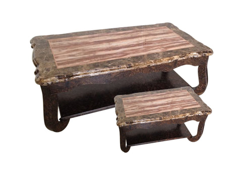 Dawn Coffee Table - Brown/Cherry