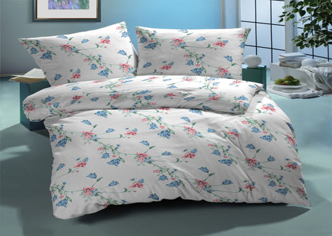 Oberon Single Comforter Set of 4 - White