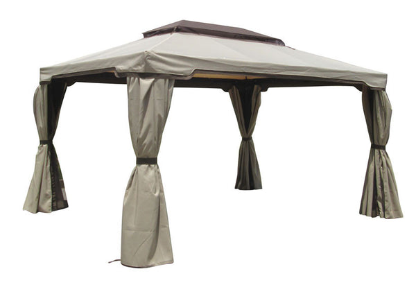Gazebo Im Blt Alum & Steel Roma With Double Roof Blt-2001