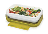 Iris Food Container Easy Open Green 8407-Pv