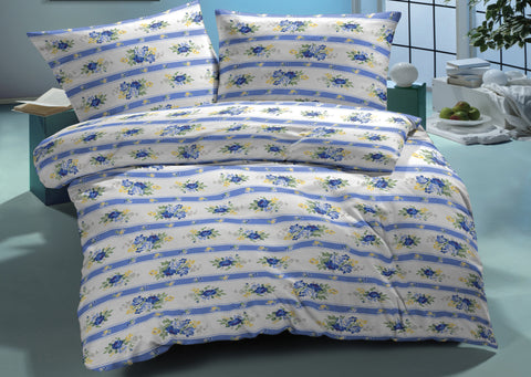 Rene King Comforter - Wht/Blue