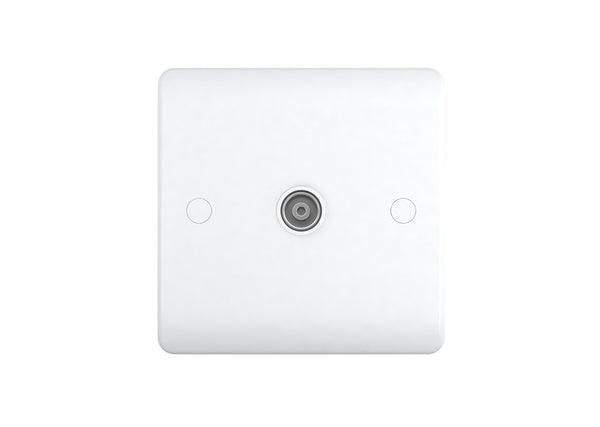 Milano 1 Gang Satellite Socket