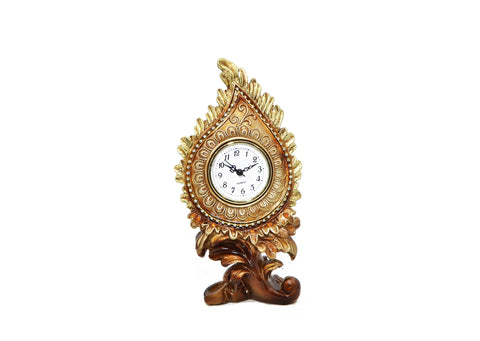 CLOCK IM UGC PEACOCK TABLE CLOCK 961260