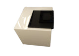 Eloy End Table - White/Black