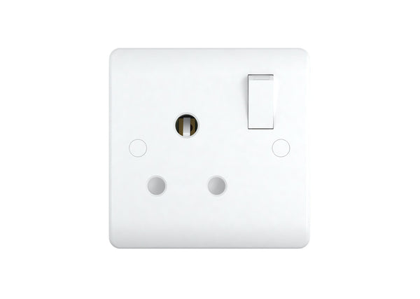 Milano 15A 1 Gang Switched Socket