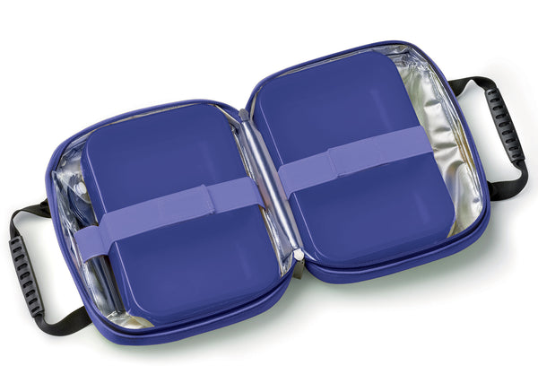 Iris Twin Bag Blue neoprene 9935-T