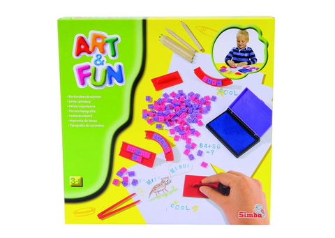 Simba - Art & Fun Letter Stampset-6314632