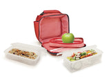 Iris Mini Lunchbox II Burgandy 9128-T