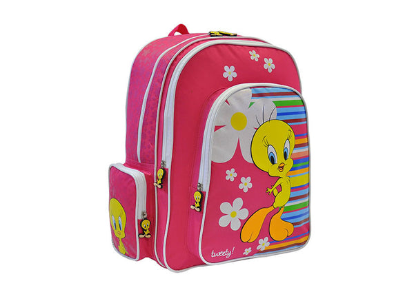 Tweety Stripes Backpack 18" Bp Tts2009