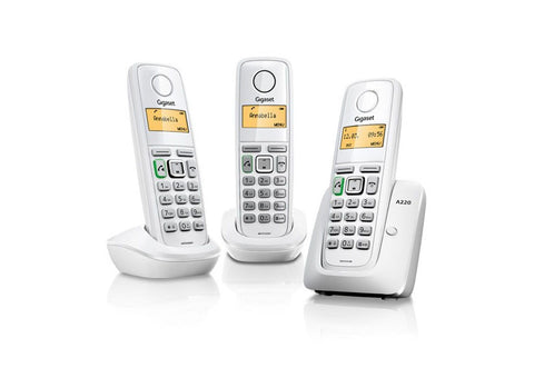 Gigaset 3 Handsets A220 Trio