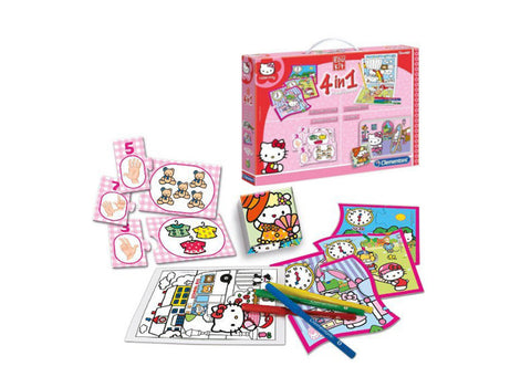 Clementoni - Edukit 4 In 1 - Hello Kitty - 13776