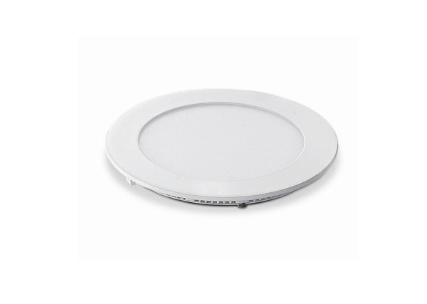Milano 6W Rd Slim Panel Light White Round