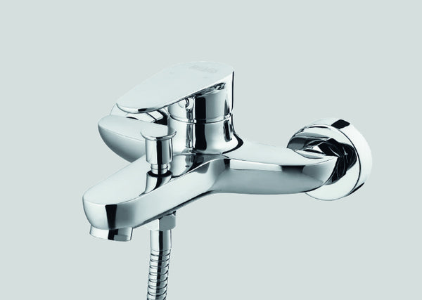 Milano Leaf Shower Mixer With Shower Set