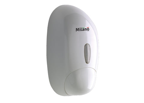 Milano Soap Dispenser Abs Plastic Color White 1000Ml Losdi Spain (Cj1003-Sl)