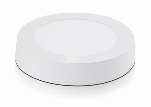 Milano 18W Rd Surface Light White Round