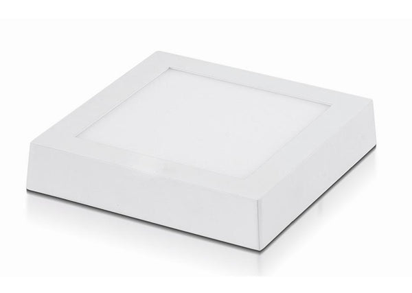 Milano 12W Sq Surface Light White Square