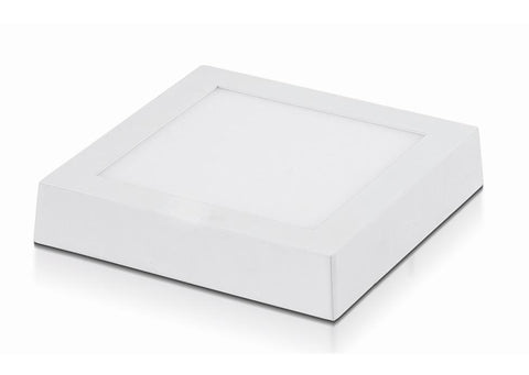 Milano 18W Sq Surface Light White Square