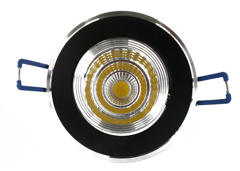 Led Cob Spot Light Su 3W Blk Frame (Ww)