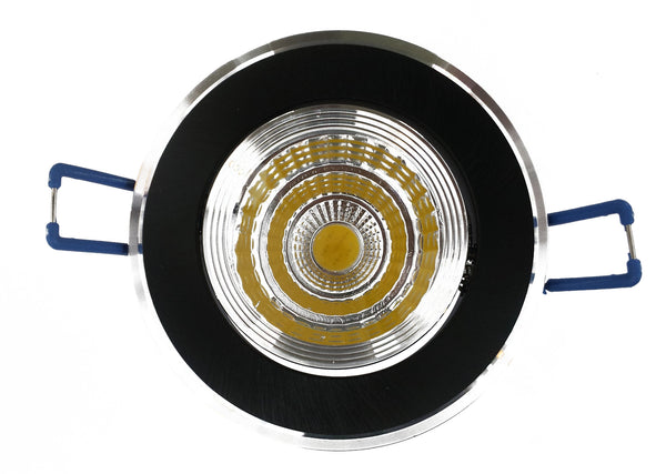 Led Cob Spot Light Su 7W Blk Frame (Ww)