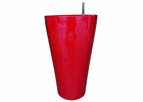 Furn Im Csm Flower Pot Oxygen Series-1-31 Red Glossy