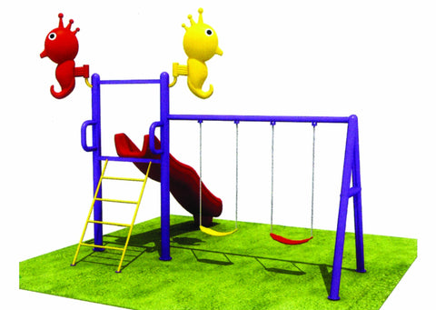 Kids Lp Gl Playground Sha-Xrd-021-310X350X300Cm