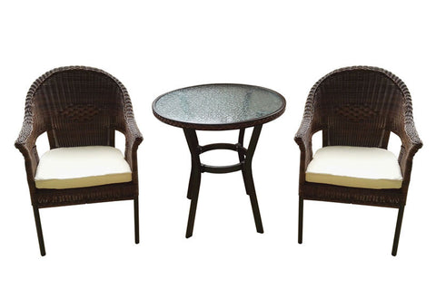 Sam Rattan 2+1 Bistro Set