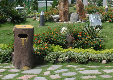 Stone Art Waste Basket Vietnam