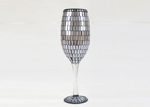 Mosaic Glass Candle Holder 13A-38B/31