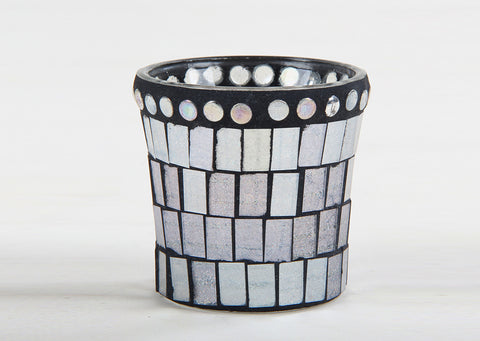 Mosaic Glass Candle Holder 13A-38H/31