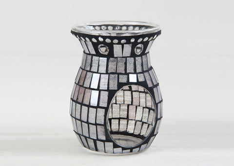 Mosaic Glass Candle Holder 13a/67f31