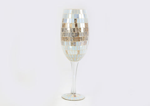 Mosaic Glass Candle Holder 13A-38C/30