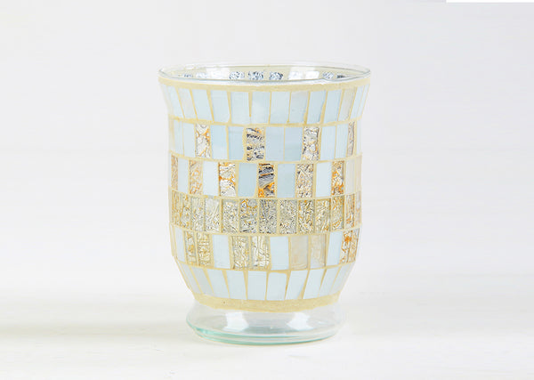 Mosaic Glass Candle Holder 13A-38F/30