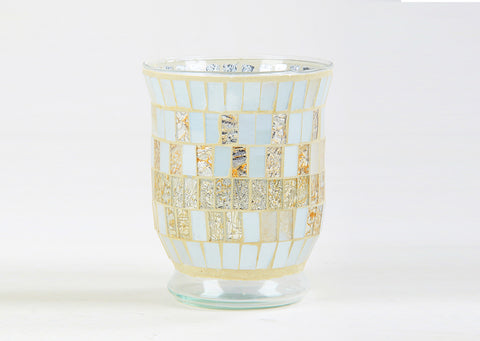Mosaic Glass Candle Holder 13A-38F/30