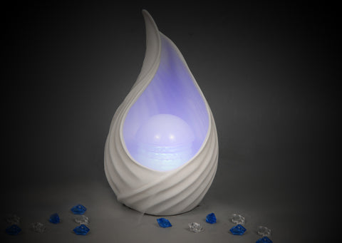 Genesis Calla Aroma Diffuser With 7 Led Lights 17.5X17.5X30Cm