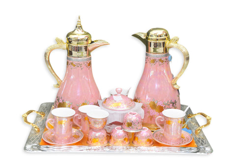 San Marco Gahwa Set Carnation/Gold