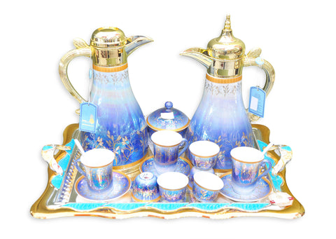 San Marco Gahwa Set Blue/Gold