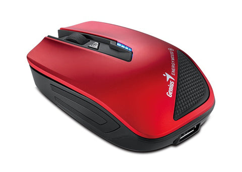 GENIUS ENERGY MOUSE - Red