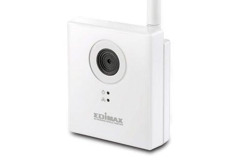 Edimax Ip Camera : Wireless 1.3 Mega Pixel Plug & View Ip Cam (Uk Psu)
