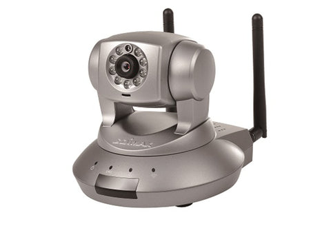 Edimax Ip Camera :Wireless 300M 1.3 MP Tripple Night Vision Mechanical Pan/Tilt Ip Camera (Uk Psu)
