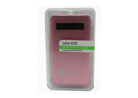 LAFEADA SAFARI-4500 UNIVERSAL POWER PACK PINK