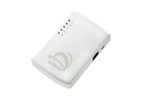 EDIMAX ROUTER :WIRELESS 150M 3/3.5G PORTABLE BROADBAND ROUTER W/BATTERY(iPhone Plug & Play)