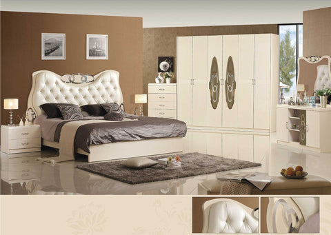 Modern Bedroom With Side Table Csf-A23 White