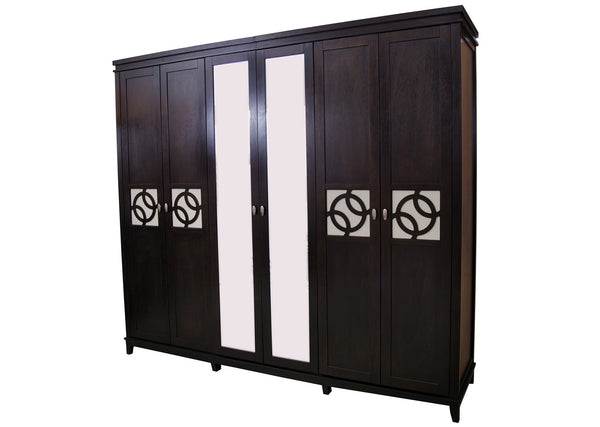 Modern Bedroom 6 Door Wardrobe Dff Hamilton Wing