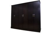 Modern Bedroom 6 Door Wardrobe Fct-Stg 9023 Cappucino