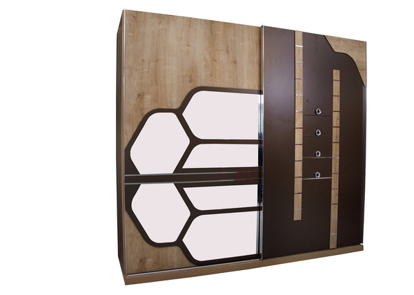 Modern Bedroom Sliding Door Wardrobe Srg Kelebek