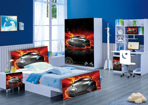 Fast & Furious Modern Kids Bedroom Bed