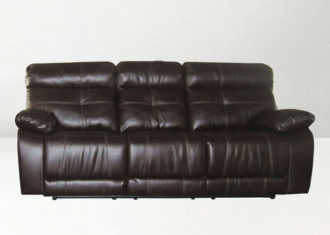 Modern Recliner Sofa 3 Seater Z9747 Brown